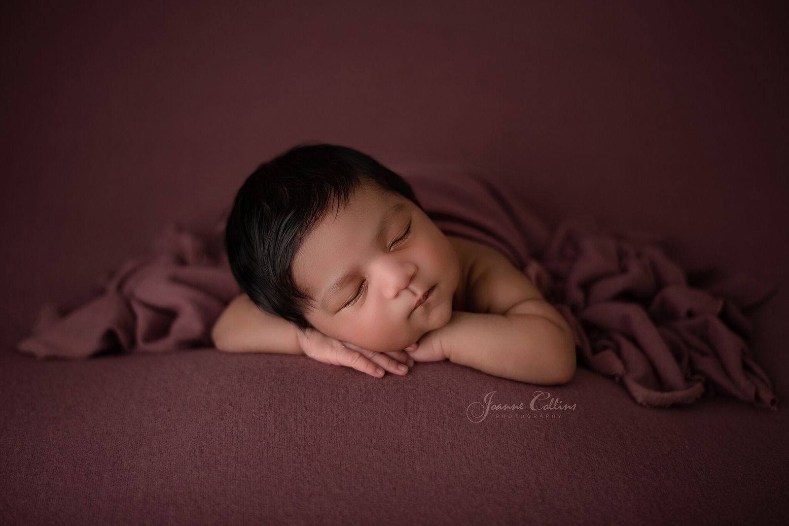 newborn photographer sittingbourne baby girl 9 days new