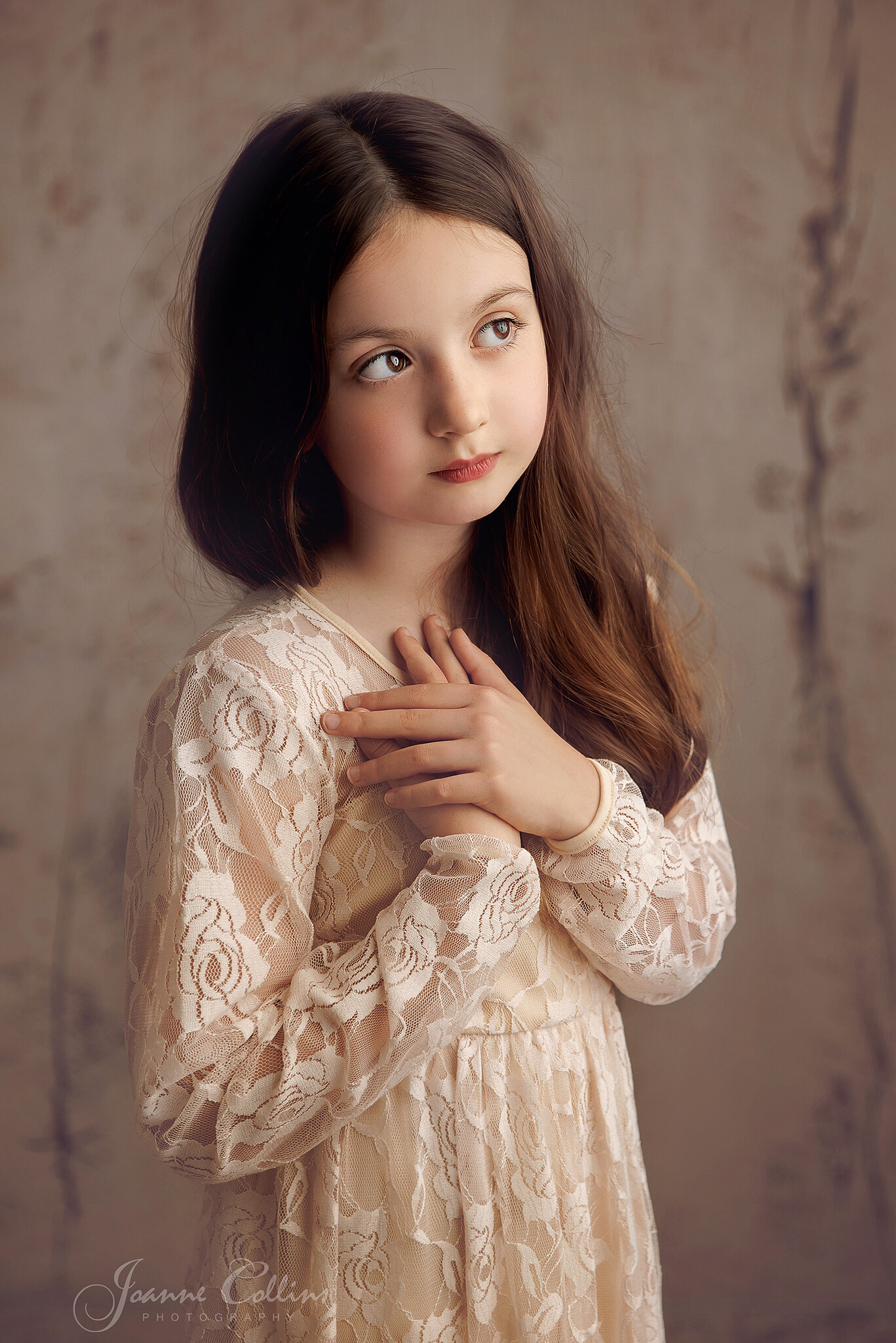 fine art child portrait photo 8 year old girl sittingbourne