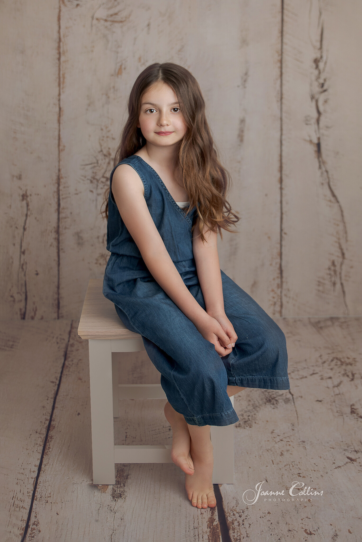 child portrait photo 8 year old girl sittingbourne